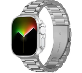 Stainless Steel Strap+Case for Apple Watch Band Ultra 2 49mm Metal Wristband Cover IWatch Series 9 8 7 45mm 41mm 44mm Bracelet