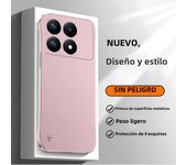 Metal Surface Painting Ultra Thin Frameless Phone Case For XIAOMI Poco X6 F6 F5 Pro F3 Cases Smooth Full Cover