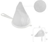SANCO STORE - ORYX Colador Tela Franela Armazón de Plastico Ø 10 cm.