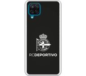 Funda original compatible con Samsung Galaxy A12 5G - RC Deportivo Escudo Monocromo