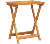 Mesa de Jardín plegable Madera maciza de Acacia 50x36x60 cm