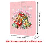 24 Pieces Sanrio-Mas Advent Calendar For Girls Hello Kuromi Cinnamoroll Figure Anime Figures Kuromi Model My Melody Christmas Gi