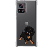 Funda Silicona Antigolpes para Motorola Edge 30 Ultra 5G diseño Perros 04 Dibujos