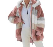 Abrigo de las mujeres chaqueta con capucha chaqueta de Invierno Fashion Caliente con capucha pullover chaquetas Cremallera Chaqueta de sweatshirt chaqueta de flota