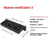 Aquarium Fish Tank Cooling Fan System Chiller Control Reduce Water Temperature 1/2/3/4 Fan Set Cooler Marine Pond Accessories