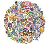 10/30/50/100pcs Funny Pokemon Stickers for Phone Laptop Skateboard Sticker Kawaii Kids Anime Classic Pikachu Psyduck Decal Toy