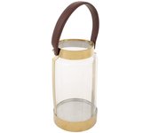 WANDERLUST DECO Farol de Acero Inoxidable y Cristal para Jardín - Diseño Elegante y Resistente a la Intemperie