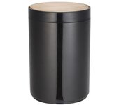 MSV Cubo de Basura Oslo Negro Mate 5L - Diseño Moderno