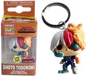 Keychain Toy My Hero Academia Series DEKU DABI BAKUGO SHOTO TODOROKI Keychain Vinyl Action Figure Collection Toys Pendant