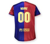 PERSONALIZABLE - Camiseta FC Barcelona 1a Equipación 24/25 - Réplica con Licencia Oficial para Adulto