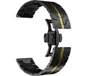 Luxury Stainless Steel Strap for Amazfit Falcon T-rex Ultra GTR 4 3/3 Pro 2 2e Men Watchband for HUAWEI Watch 4 4 Pro GT3 Pro 46