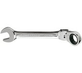 BAHCO LLAVE COMBINADA CARRACA ARTICULADA BIHEXAGONAL 13MM 41RM-13 Una herramienta esencial para cualquier caja de herramientas. Llave combinada Bahco para múltiples usos.