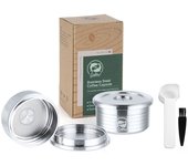 Reusable Coffee Capsule for Delta Q MINI QOOL Machine Stainless Steel Espresso Coffee Filters Kitchen Coffee Pods