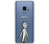 Funda original compatible con Samsung Galaxy S9 - Rick y Morty Rick - TPU TRANSPARENTE