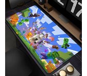 Black Gaming Gamer Playmat Mousepad Pc Accessories M-Minecrafts Large Mouse Pad Office Rubber Desk Mat Non-Slip Extended Carpet