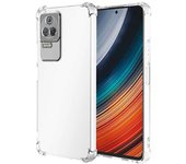 Ociodual Funda de TPU para Poco f4 5G, Carcasa Flexible con Esquinas Reforzadas Antigolpes, Protección en Cámaras, Silicona Transparente