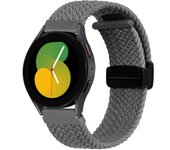20mm/22mm Watch Strap For Samsung Galaxy watch 4 classic 5 pro 3 active 2 S3 Magnetic braided bracelet correa Huawei watch GT2 3