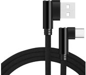 0.25m 1m 2m 3m 90 ° elbow USB Type C Cable For Xiaomi 6 8 HUAWEI Honor 9 10 Samsung S8 S9 Oneplus5 ZUK Z2 Z3 LG G5 G6 USB-C Line