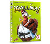 Juego Gallina. Tienta a la suerte y descubre quién es el más gallina de la mesa (Mercurio A0077)