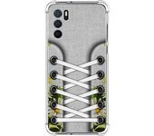 Funda Silicona Antigolpes para Oppo A16 / A16s diseño Zapatillas 08 Dibujos