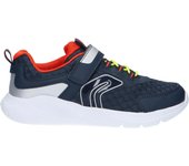 Zapatillas deporte de Niño y Mujer y Niña GEOX J25GBB 014CE J SPRINTYE C0659 NAVY-ORANGE