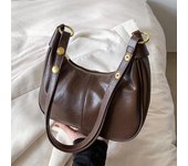 1 Piece of Solid Color Shoulder Bag for Women, Versatile Crossbody Bag, Fashionable Armpit Bag That Can Hold Mobile Phone