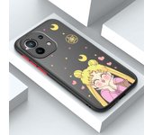 Girl Sailor Moons Anime For Xiaomi Mi 13 12 12T 11T 11 11i 10T 10 9T Pro Lite Ultra 5G Frosted Translucent Phone Case