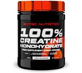 SCITEC Nutrition 100% Creatine Monohydrate - Suplemento de creatina monohidratada - 300 gr - Mejora el rendimiento físico - Sabor a elegir - Incrementa la masa muscular - Favorece la recuperación.
