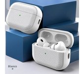 Leather Texture Case for Apple Airpods 1 2 3 4 Pro Air Pods Wrieless Bluetooth Earphone Protective Cover Anti-lost Headphone Bag