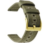 18mm 20mm 22mm Braided Canvas Strap for Samsung Galaxy Watch 3/4 40mm 44mm Classic 46mm 42mm Quick Release Bracelet for Huawei
