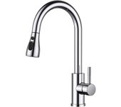 Grifo de Cocina extraíble, Grifo de fregadero de Cocina Con 3 Modos, 360 ° giratorio Torneira Cozinha DE UNA Palanca, inoxidable Maple