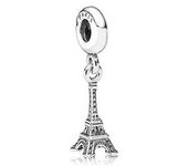 Charm Pandora Torre Eiffel 791082 Plata de Ley Colección Iconos Nacionales