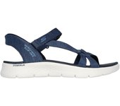 Sandalia azul Skechers azul mujer