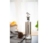 KONCO Stainless Steel Leak-Proof Soy Sauce Vinegar Oil  Cruet Storage Dispenser Seasoning storage Glass Bottle Kitchen Gadets
