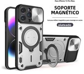 Slide Camera Protect Armor Stand Phone Case For iPhone 15 Plus 14 Pro 13 12 11 Pro Max 15 Plus X XR XS Max 8 7 Plus 4G 5G