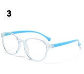 Round Anti-blue Light Kids Glasses Children Boys Girls Computer  Glasses  Comfortable  Protection Eyeglasses Ultra Light Frame