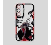 Anime Narutos Akatsukis For Samsung Galaxy S23 S22 S21 S20 Pro FE Ultra A23 A52 A53 A71 Angel Eyes Transparent Phone Case