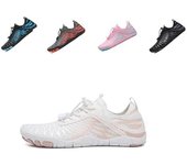 Calzado de Caminata Descalzo Mujer Lorax Zapatos Descalzos Mujer,Bota de Senderismo Impermeable Zapatos Anchos Saludables y Antideslizantes para Exteriores