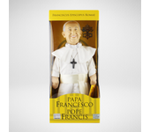 Toodles Dolls Figura realista Papa Francesco 29CM para coleccionistas Pope Francis Franciscus Episcopus Romae Muñeco Religioso de tela Realista Jorge Mario Bergoglio Iglesia Católica Recuerdos del Vaticano Souvenir Alta Calidad y detalle