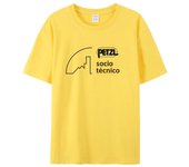 New Summer Men's T-Shirt Casual PETZL Printed Soft and Breathable Short Sleeve Comfortable Streetwear Casual Clothes Top