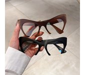 Half frame Cat Eye Blue Light Blocking Glasses Computer Gaming TV Phones Glasses for Women Men