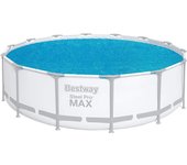 Cobertor Solar Bestway para Piscina Estructura Metálica 427 Cm