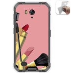 Tumundosmartphone Funda Gel Tpu para Ulefone Armor X6 diseño Brochas Dibujos