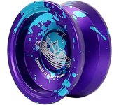 Beginners Yo-Yo - X2 Alloy Yoyo for Easy Return and Practice, Blue Green