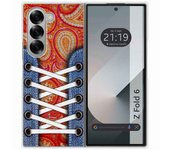 Tumundosmartphone Funda Carcasa Dura para Samsung Galaxy Z Fold 6 5G diseño Zapatillas 10 Dibujos