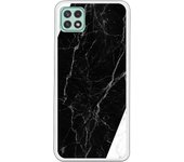 Funda compatible con Samsung Galaxy A22 5G - Fondo marmol negro