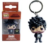 Keychain Toy My Hero Academia Series DEKU DABI BAKUGO SHOTO TODOROKI Keychain Vinyl Action Figure Collection Toys Pendant