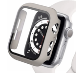 Tempered Glass+cover For Apple Watch Accessories 44mm 41mm 45mm 40mm 42mm Screen Protector Apple watch Case serie 9 4 5 6 SE 7 8