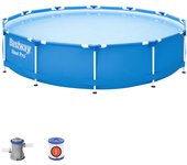 Piscina Bestway Steel Pro + Depuradora 366x76 Cm 56681