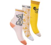 Calcetines El Rey Leon Niña Suncity Disney 3 Pares Varios Modelos Varias Tallas - Producto Oficial